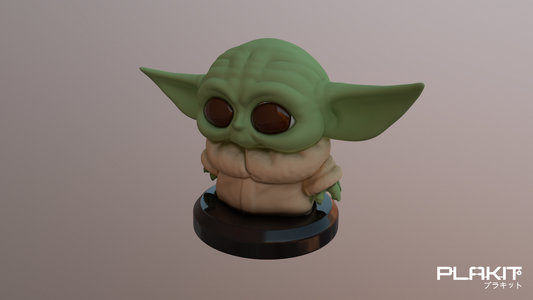 Star Wars Grogu (Baby Yoda) by PlaKit