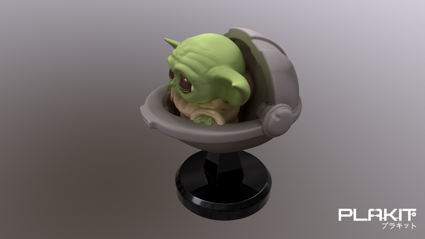 Star Wars Grogu (Baby Yoda) Ver. 2 by PlaKit