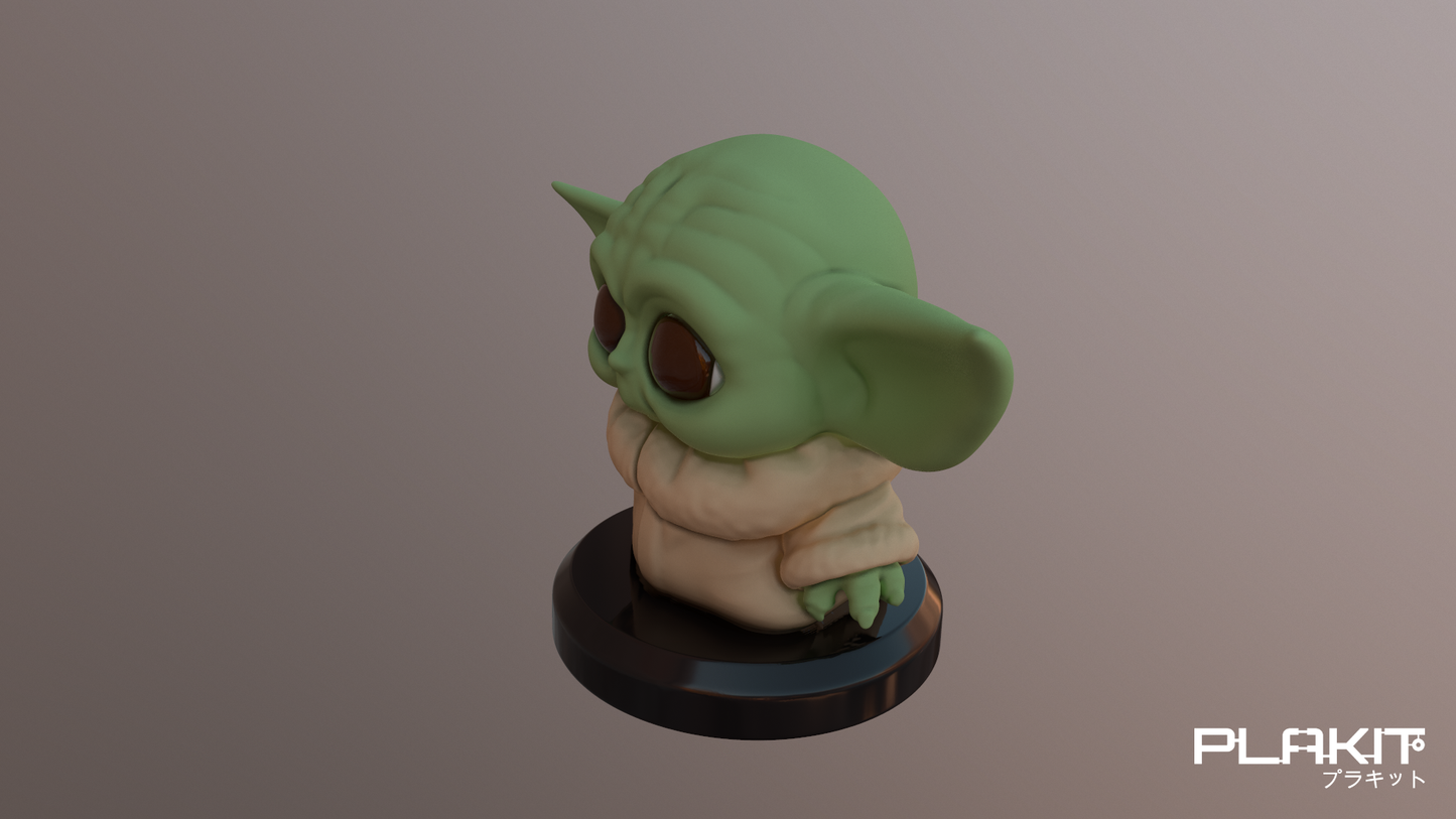 Star Wars Grogu (Baby Yoda) by PlaKit