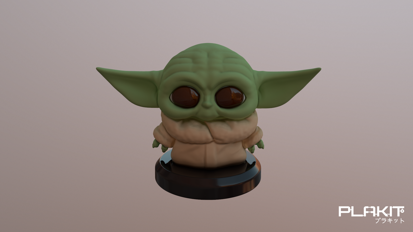 Star Wars Grogu (Baby Yoda) by PlaKit