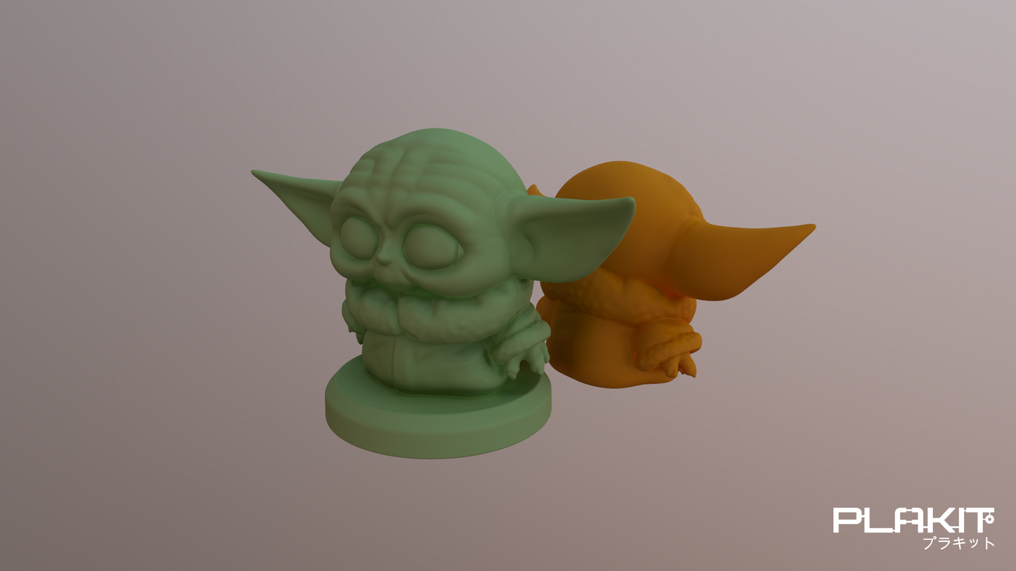 Star Wars Grogu (Baby Yoda) by PlaKit