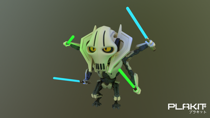 Star Wars General Grievous by PlaKit