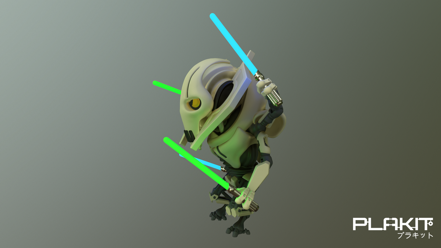 Star Wars General Grievous by PlaKit