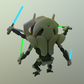 Star Wars General Grievous by PlaKit