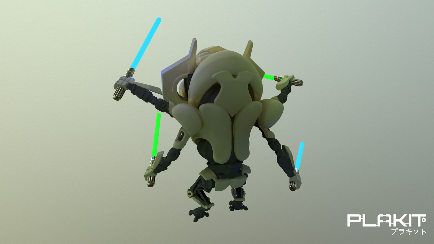 Star Wars General Grievous by PlaKit