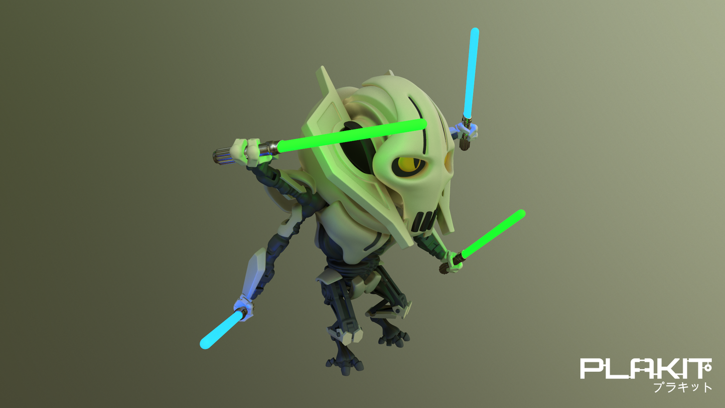 Star Wars General Grievous by PlaKit