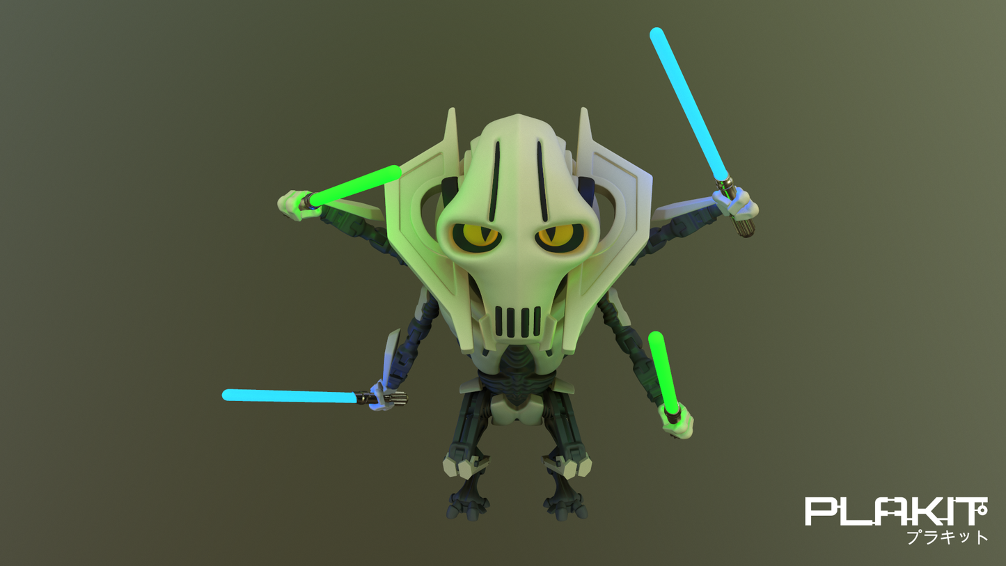 Star Wars General Grievous by PlaKit