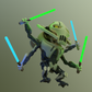 Star Wars General Grievous by PlaKit