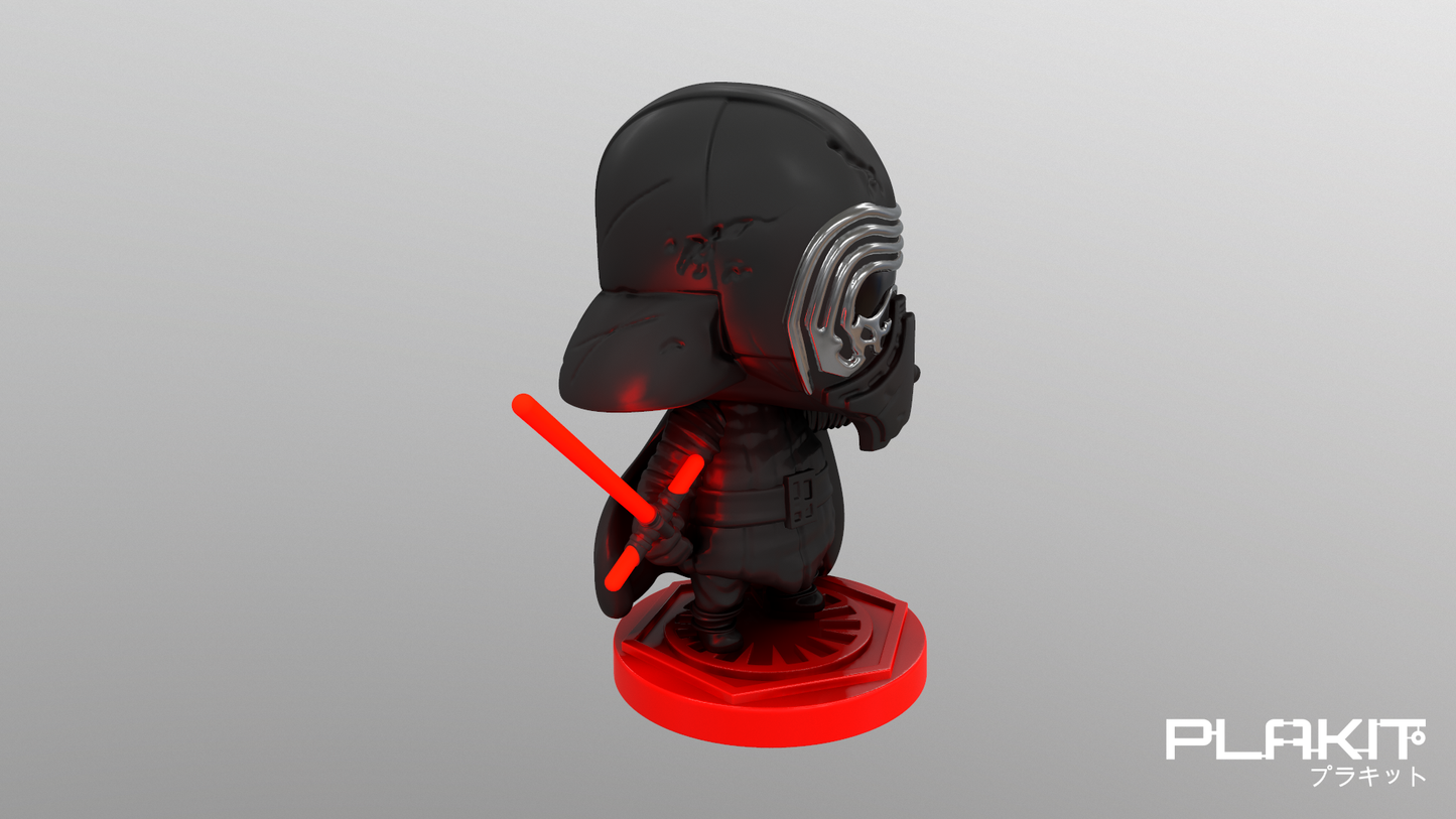 Star Wars Kylo Ren by PlaKit