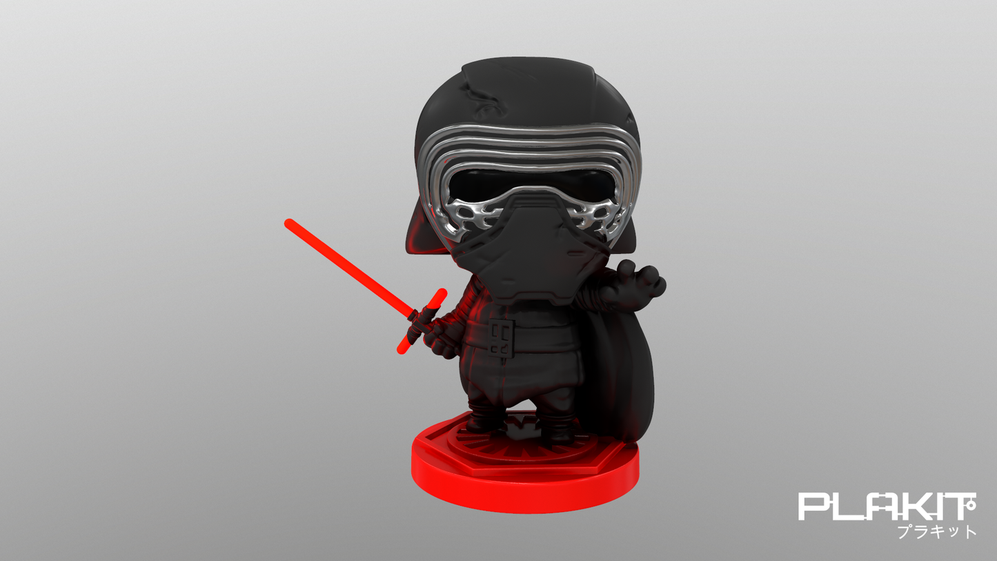 Star Wars Kylo Ren by PlaKit