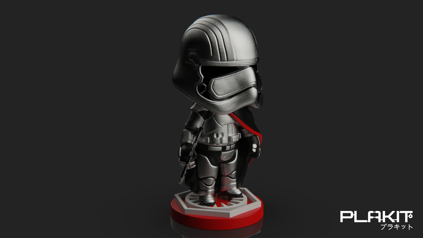 Star Wars Captain Phasma by PlaKit