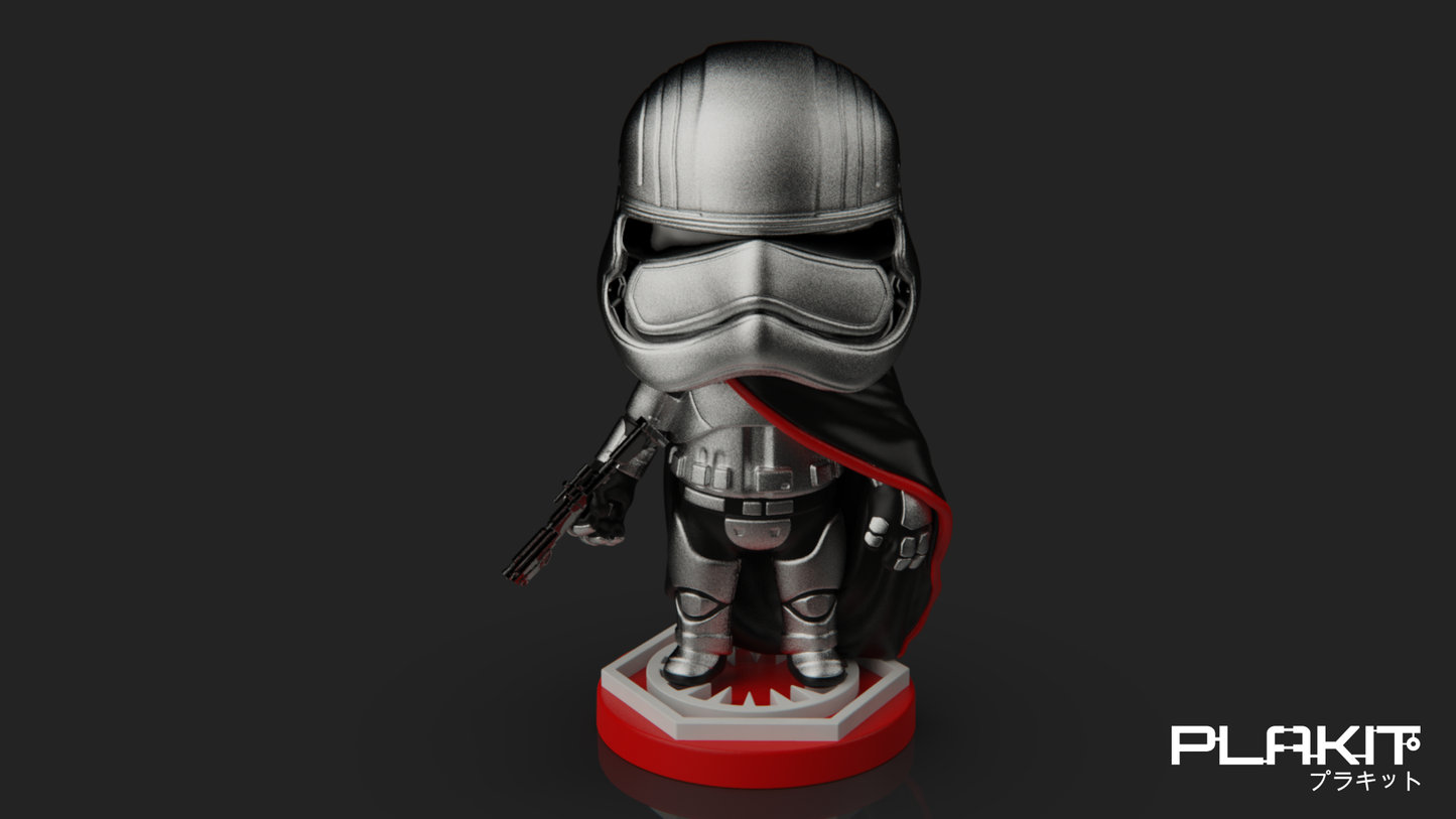 Star Wars Captain Phasma by PlaKit