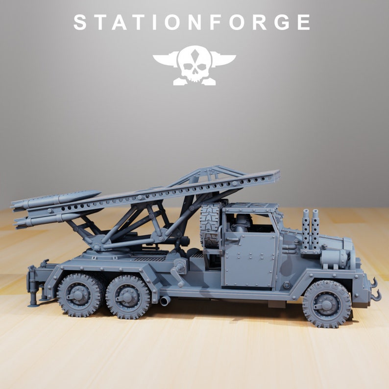 GrimGuard- SF-31J Artillery Truck by StationForge