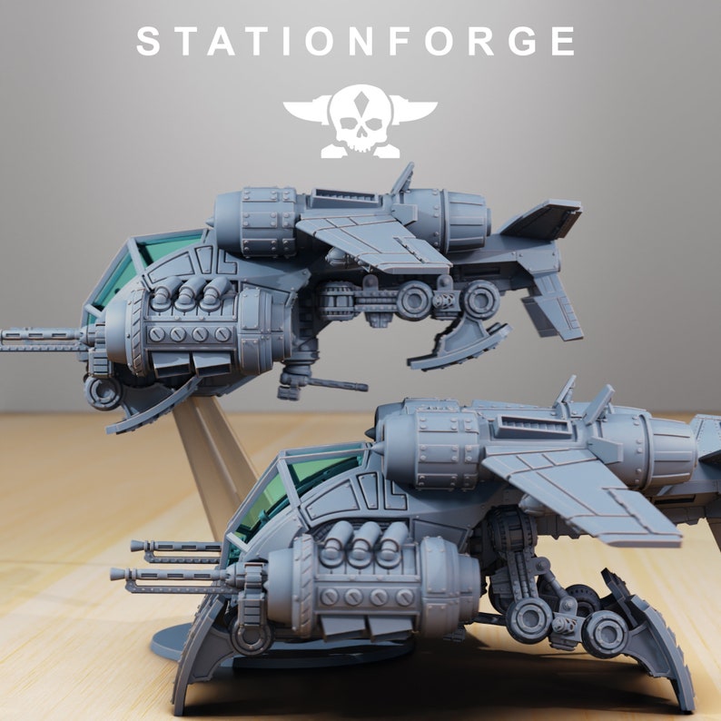 Scavenger Gunship by StationForge