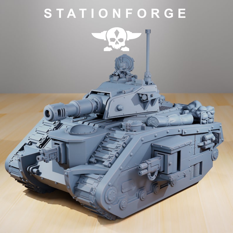 GrimGuard Battle Tank by StationForge