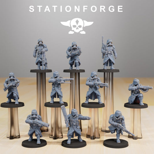 GrimGuard Infantry Builder Kit by StationForge