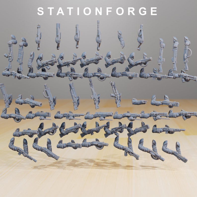 GrimGuard Infantry Builder Kit by StationForge