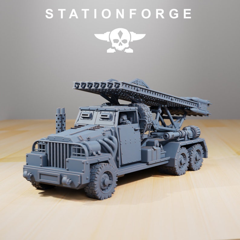 GrimGuard- SF-31J Artillery Truck by StationForge