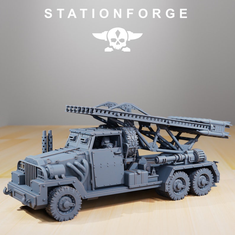 GrimGuard- SF-31J Artillery Truck by StationForge