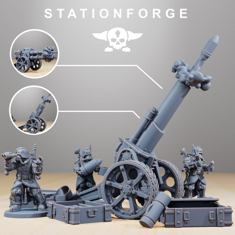 GrimGuard Light Artillery by StationForge