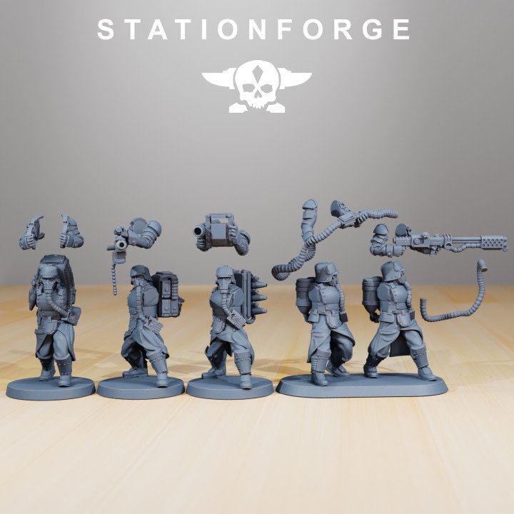 GrimGuard - Armored Squad by Station Forge