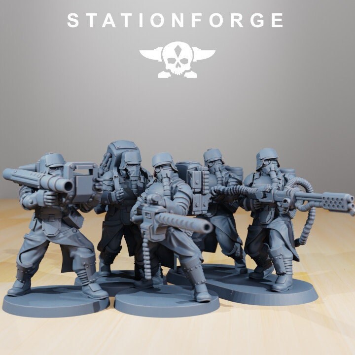 GrimGuard - Armored Squad by Station Forge