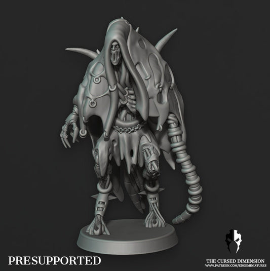 Cursed Dimensions: Coven Leader - Set 3 - Cursed Elves by Edge Miniatures