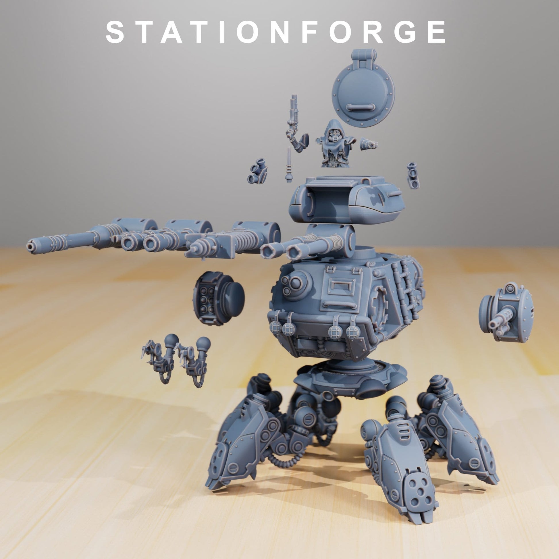 Scavenger Spider Tank by StationForge