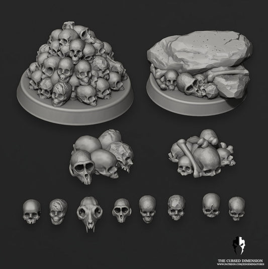 Skulls Props by Edge Miniatures