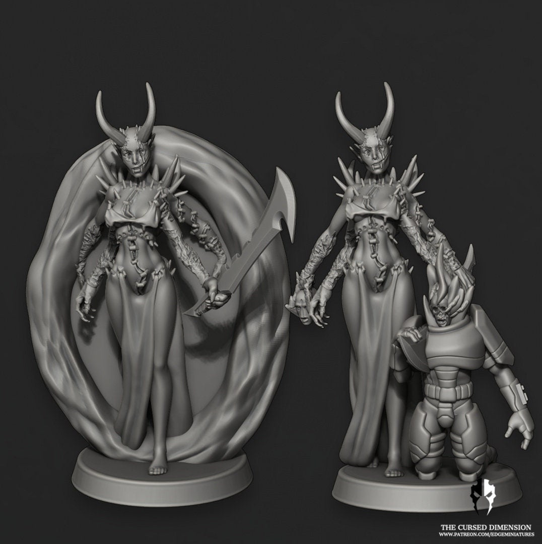 Cursed Warp Warriors – Cursed Elves by Edge Miniatures