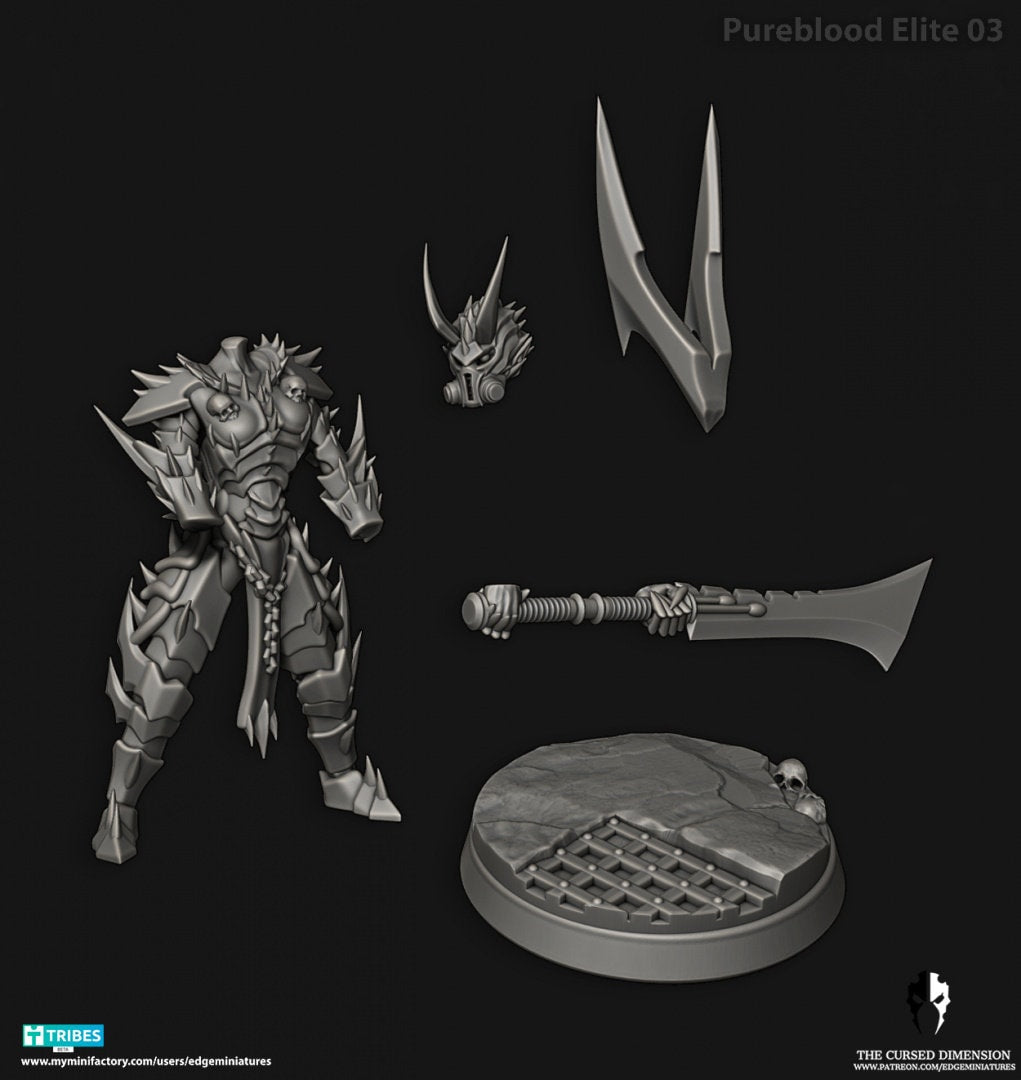 Pureblood Elites – Cursed Elves by Edge Miniatures
