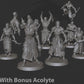 Wracked Warriors with Acolyte Leader – Cursed Elves by Edge Miniatures