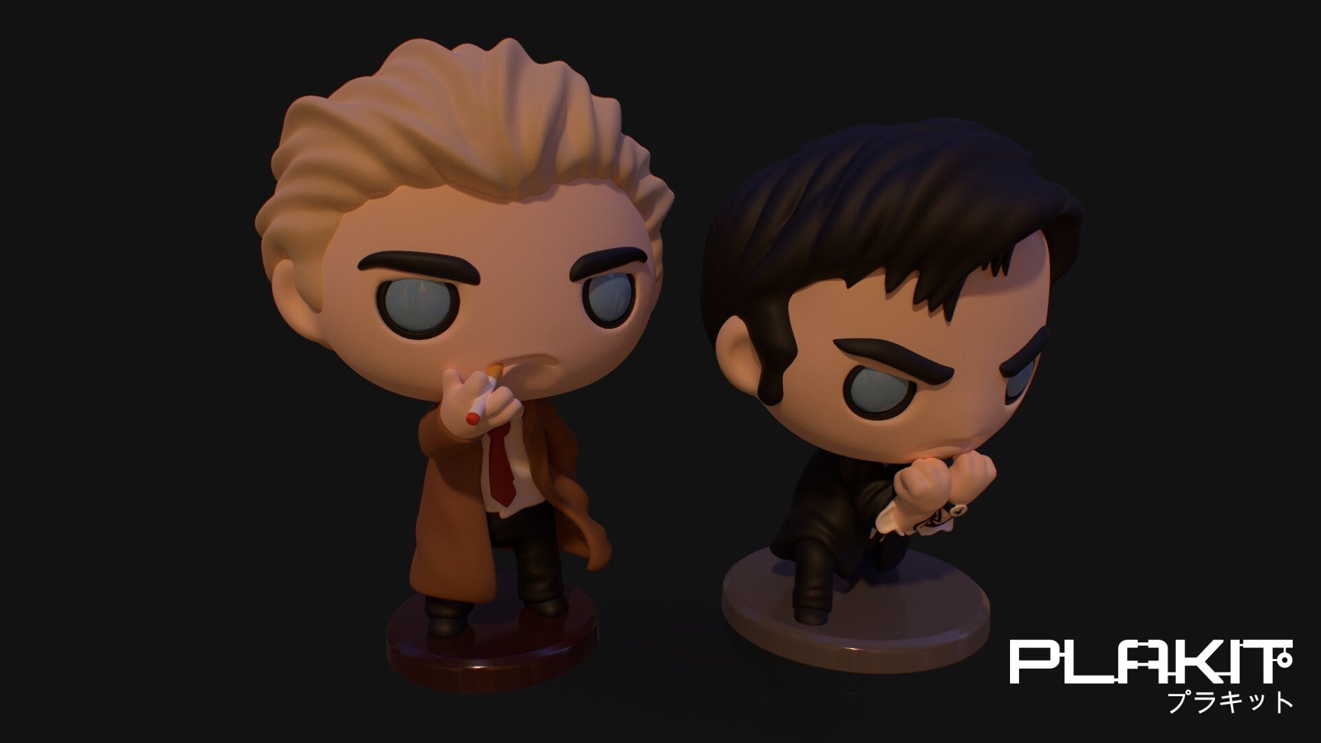 Constantine- Hellblazer and John Constantine by PlaKit