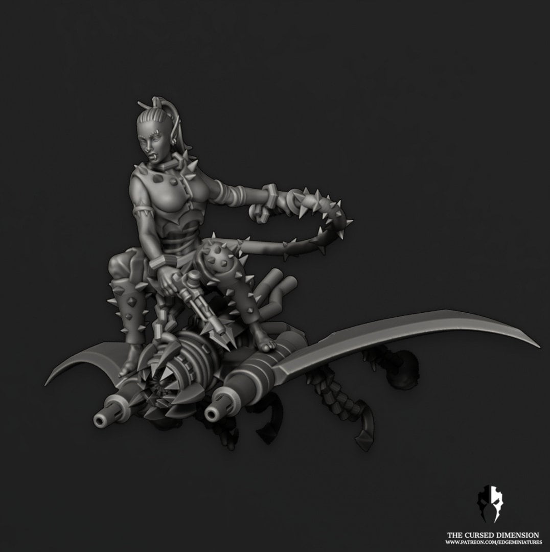 Speed Demons – Cursed Elves by Edge Miniatures