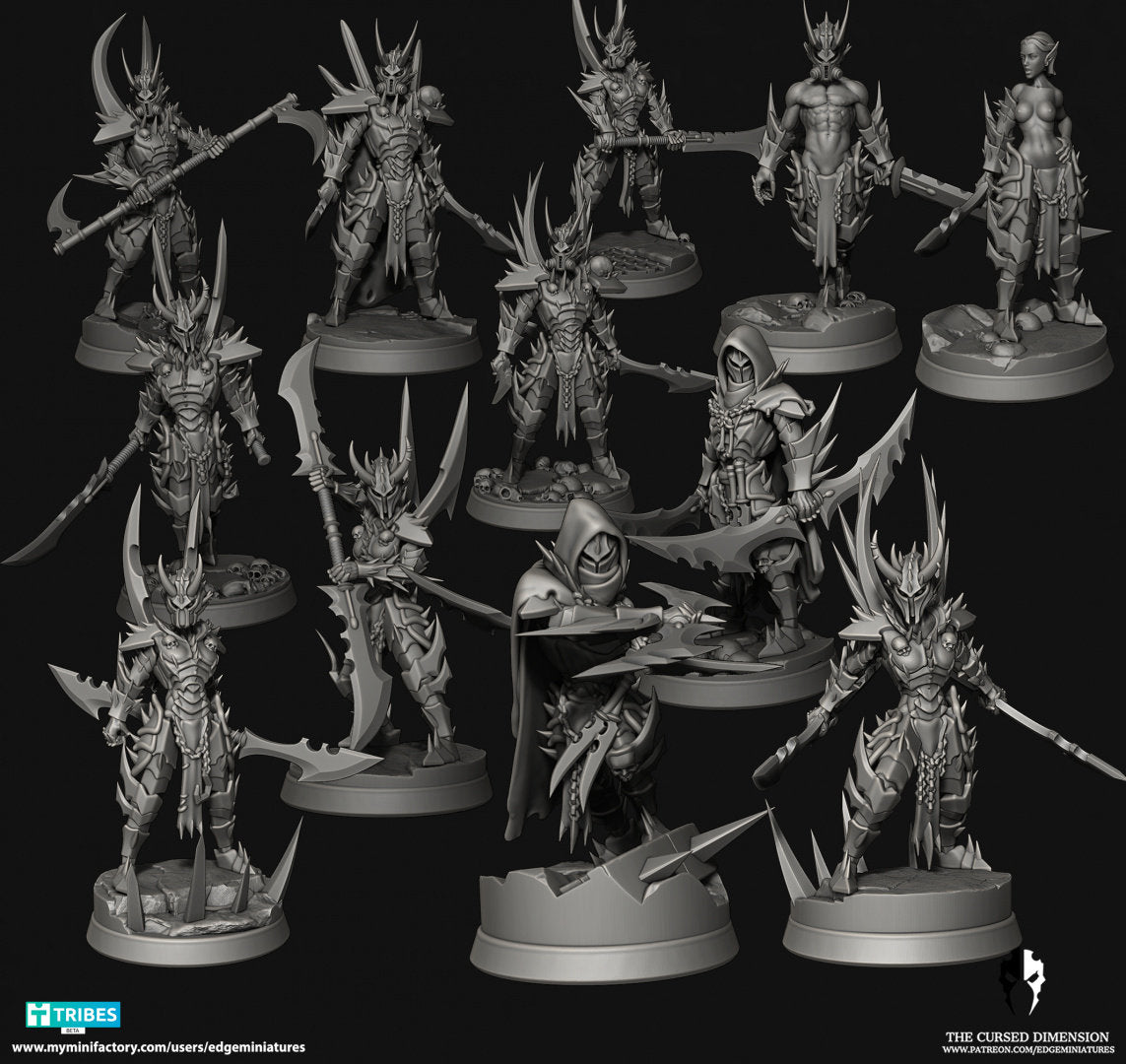 Pureblood Elites – Cursed Elves by Edge Miniatures