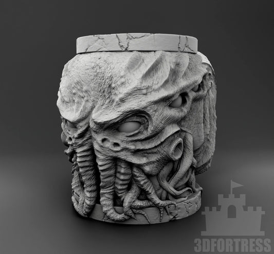 Cthulhu Dice Mug by 3DFortress