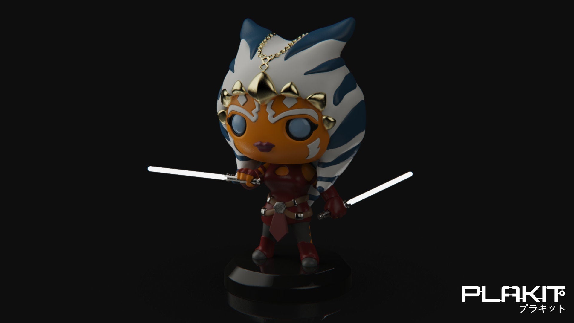 Star Wars Ahsoka Tano by PlaKit