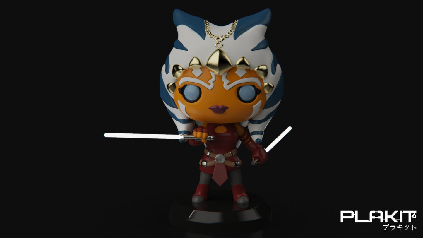 Star Wars Ahsoka Tano by PlaKit