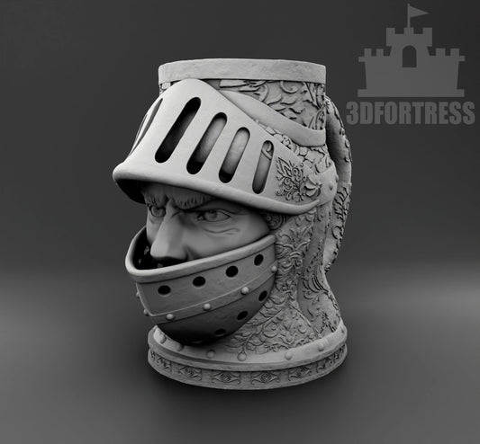 Knight Dice Mug by 3DFortress