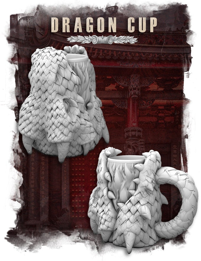 Dragon Dice Mug by 3DFortress